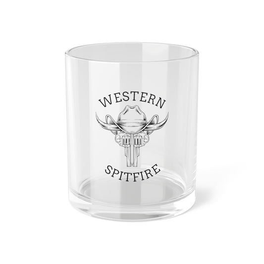 WESTERN SPITFIRE Bar Glass